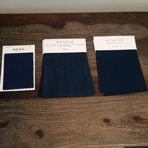Blue Color Swatches Lot